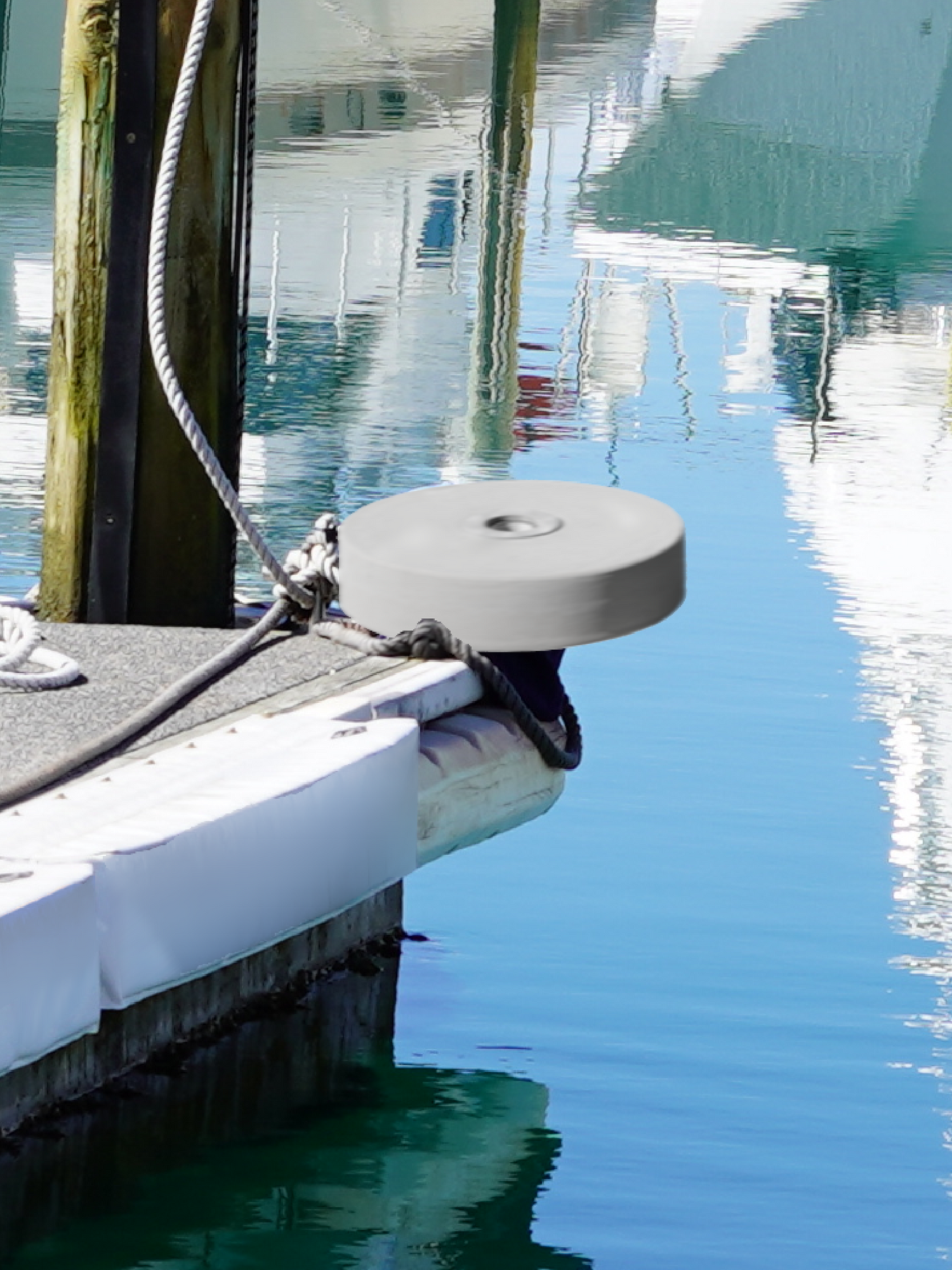 Grand Pacific Super Docker XHD Marina Dock Wheel with Cover 480mm